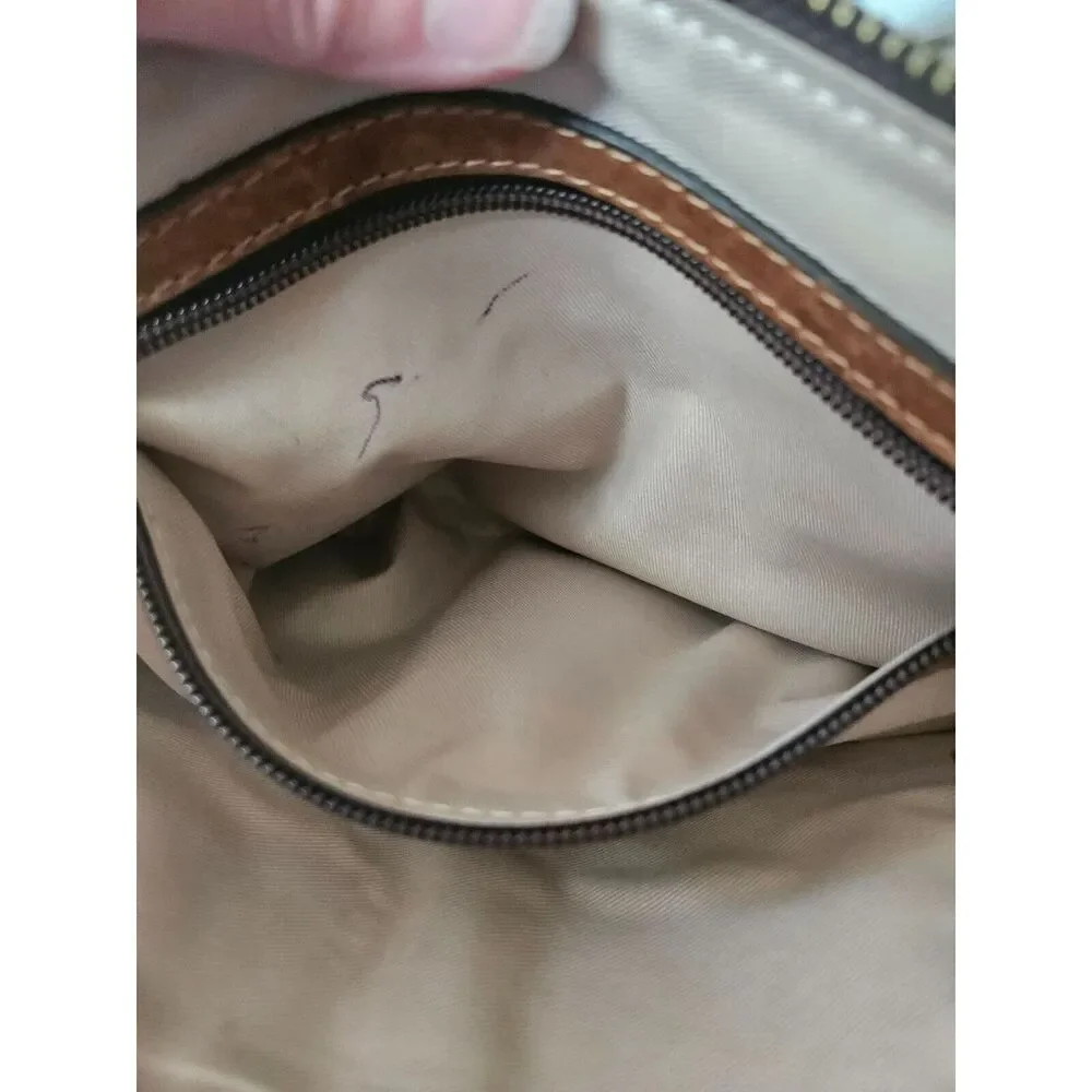 Maxon collection brown Italian leather purse